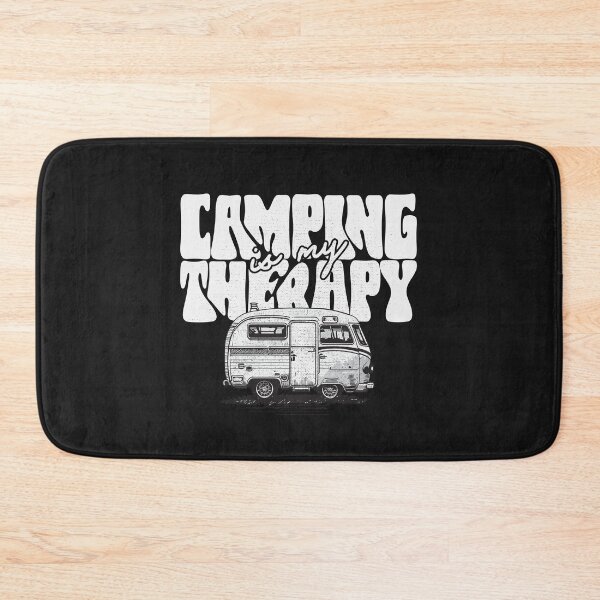 Item preview, Camping is my therapy - funny sayings designed and sold by VichallanStudio.