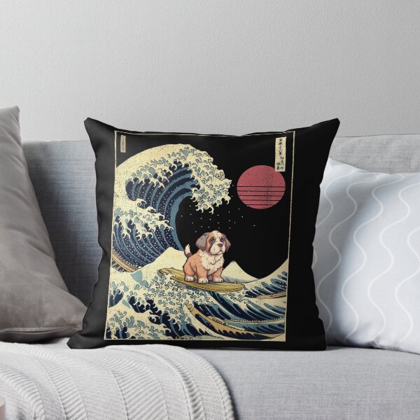 Item preview, St. Bernard Kanagawa Japanese Surfing Wave designed and sold by rafaeltto.