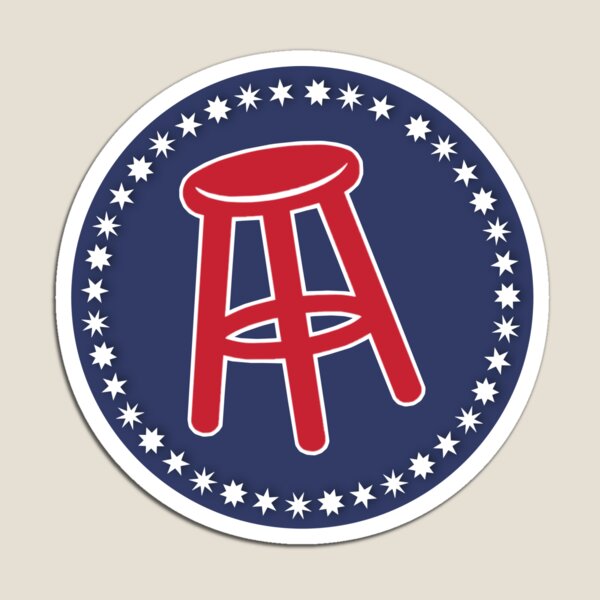 bluedevilbarstool logo Sticker for Sale by Billy Green