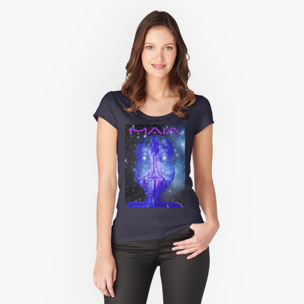 Item preview, Fitted Scoop T-Shirt designed and sold by EyeMagined.
