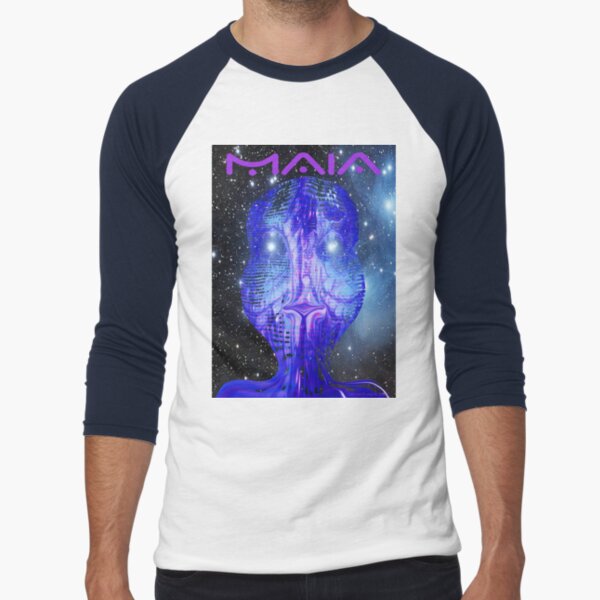 Maia of the Pleiades Baseball ¾ Sleeve T-Shirt
