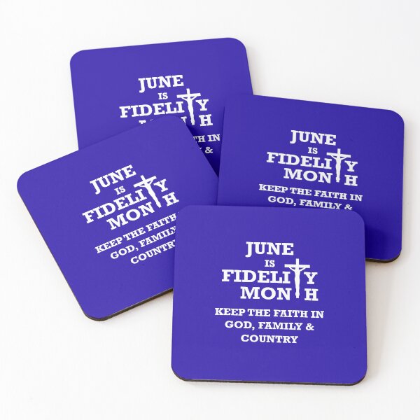Item preview, June is Fidelity Month Christian designed and sold by jetset201.