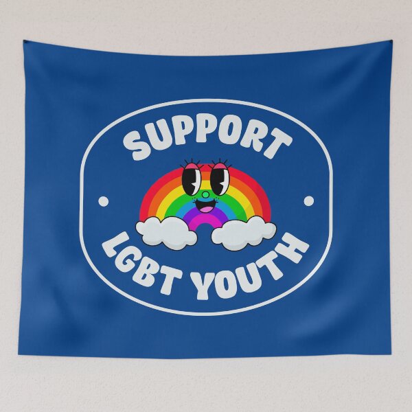 Item preview, Support LGBT Youth - Support Queer Rights designed and sold by Picket Club.