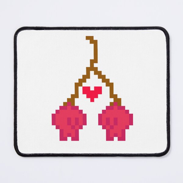 Item preview, Cute pixel art cherry heart designed and sold by LilComfyFella.