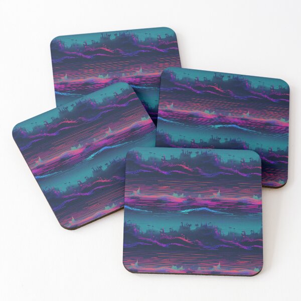 Item preview, Paradise of Glitches designed and sold by PixelPatchwork.