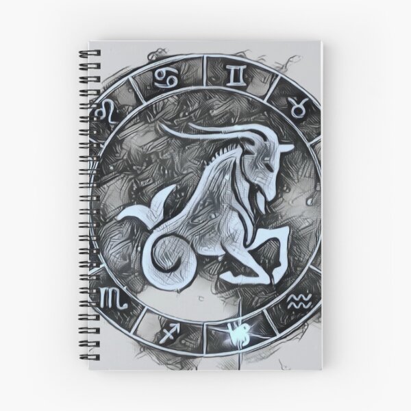Item preview, Astrological Capricorn in silver grey designed and sold by CCdesigners.