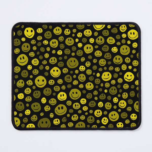 Item preview, Murky Smiley Faces on Black designed and sold by Sparkle-Moth.