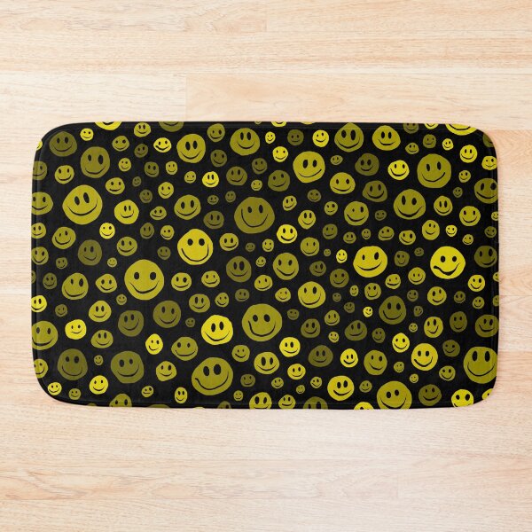 Item preview, Murky Smiley Faces on Black designed and sold by Sparkle-Moth.