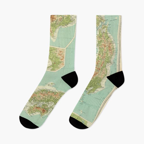 Item preview, Vintage Japan Relief Map (1922) designed and sold by BravuraMedia.