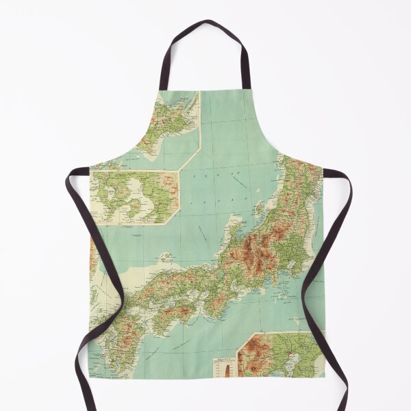 Item preview, Vintage Japan Relief Map (1922) designed and sold by BravuraMedia.