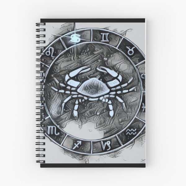 Item preview, Astrological Cancer in silver grey designed and sold by CCdesigners.
