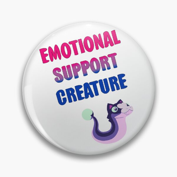 Item preview, Emotional support creature bi  designed and sold by MagicRabbit Designs.