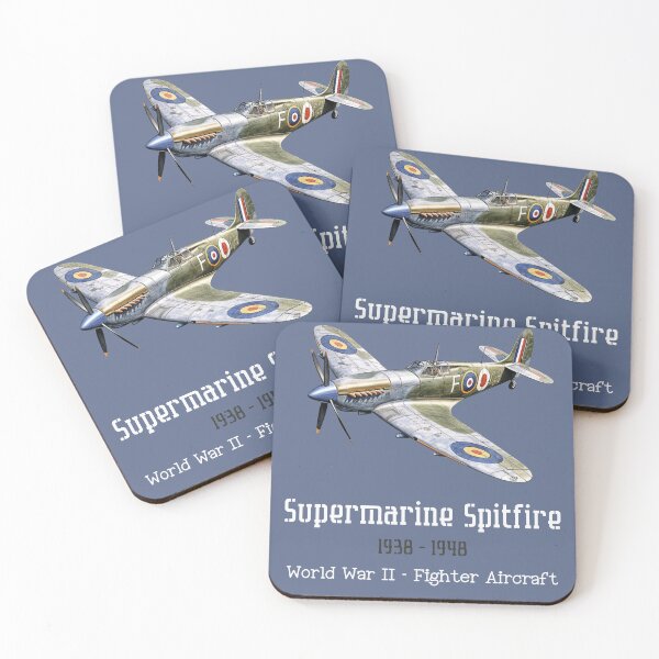 Item preview, Supermarine Spitfire - 1938 - 1948 - World War II - Fighter Aircraft designed and sold by GoodOldVintage.
