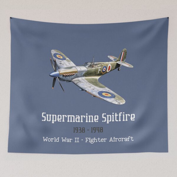 Item preview, Supermarine Spitfire - 1938 - 1948 - World War II - Fighter Aircraft designed and sold by GoodOldVintage.