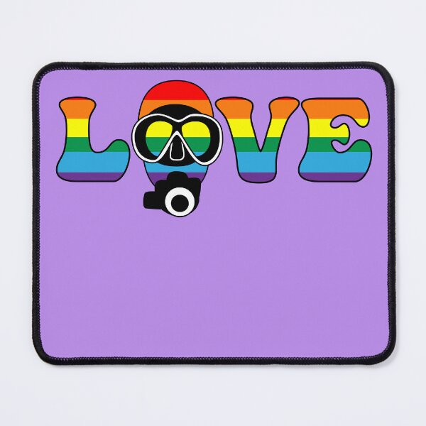 Item preview, Scuba Love: Gay Pride designed and sold by Zia Frazier.