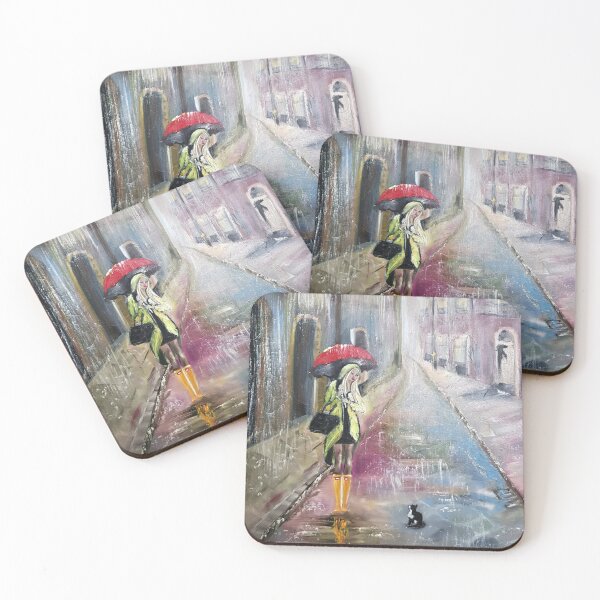 Item preview, Rainy Meeting designed and sold by TrueArtLab.