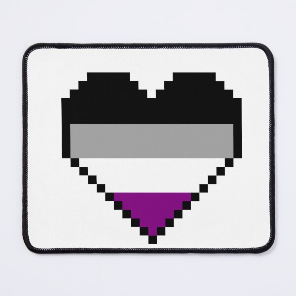 Item preview, Ace Heart Pride Pixel Art Design designed and sold by bugpixels.