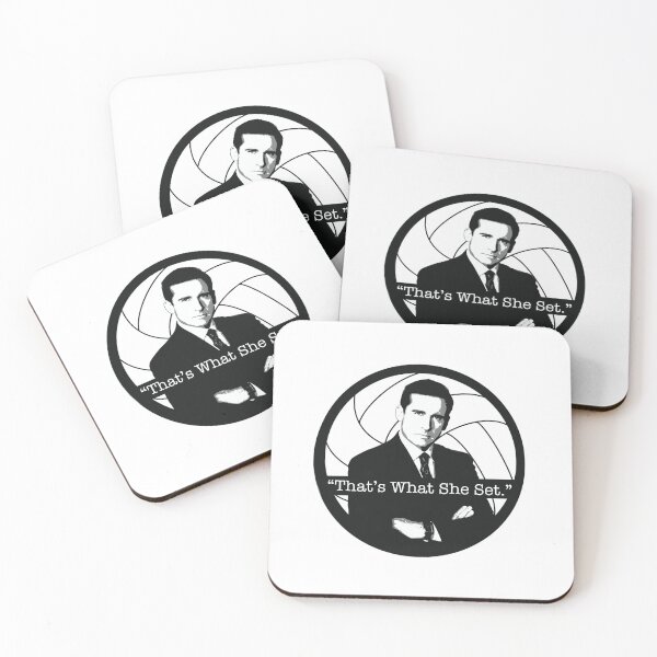 Item preview, That's What She Set - Michael Scott designed and sold by CozyStudioFinds.