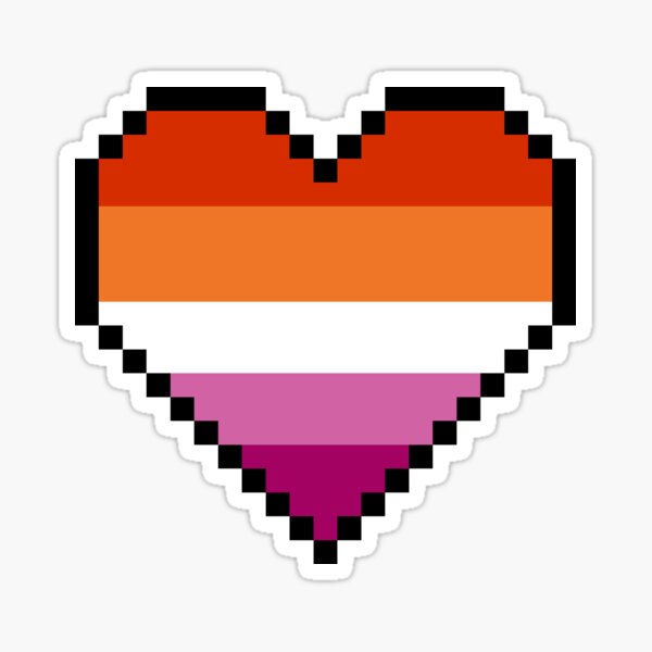 Pride heart pixel art kit – Noteworthy Art Kits