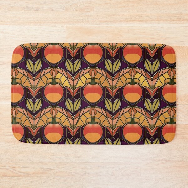 Item preview, Art Deco Nectarines designed and sold by Monochrome-Dog.