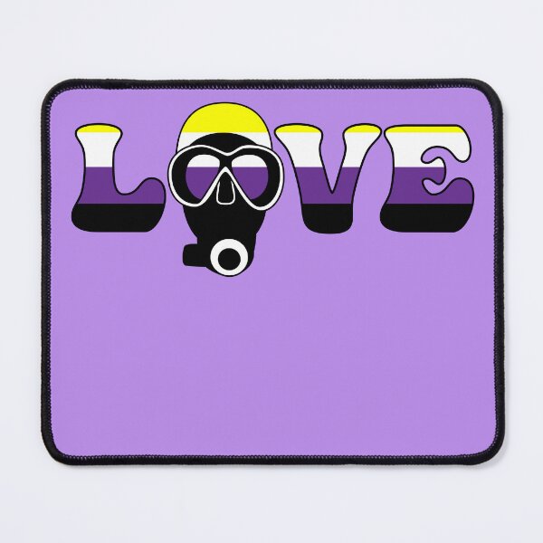 Item preview, Scuba Love: Nonbinary Pride designed and sold by Zia Frazier.