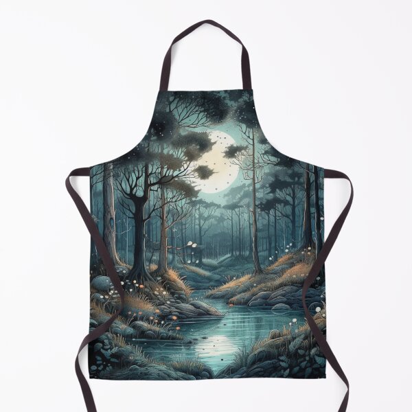 Item preview, moonlight, moonlight forest,moonlight and magic designed and sold by FabrikPrint.