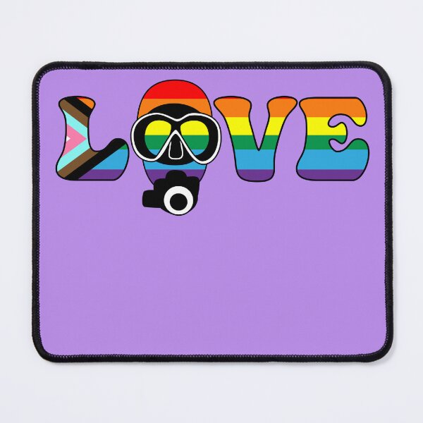 Item preview, Scuba Love: Queer Pride designed and sold by Zia Frazier.