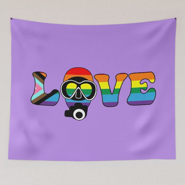 Item preview, Scuba Love: Queer Pride designed and sold by Zia Frazier.