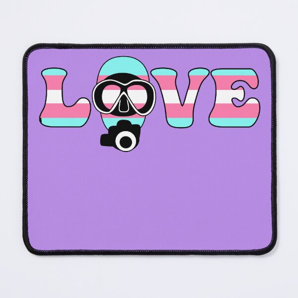 Item preview, Scuba Love: Transgender Pride designed and sold by Zia Frazier.