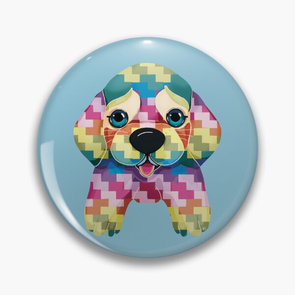 Item preview, Patchwork Puppy designed and sold by Karin Taylor.