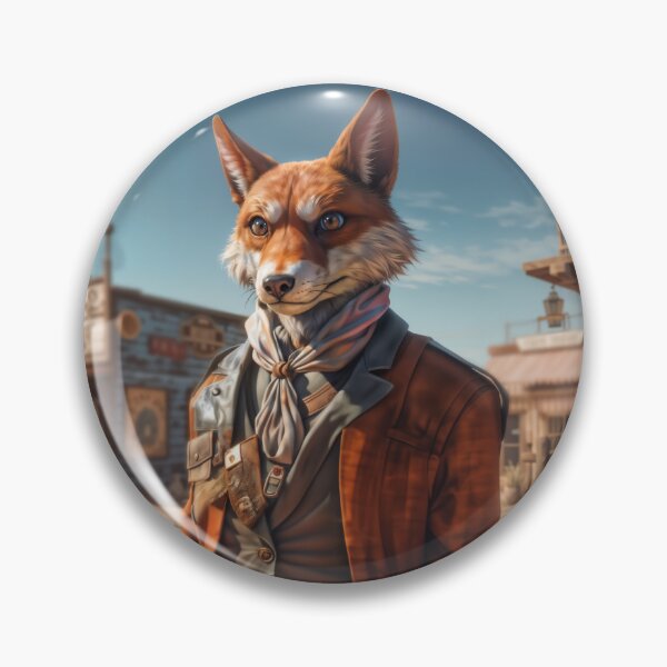 Artikelvorschau, Alter Westfuchs entworfen und verkauft von berubettoart.