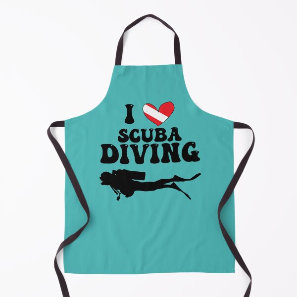 Item preview, I Heart Scuba: Dive Flag (Black) designed and sold by Zia Frazier.