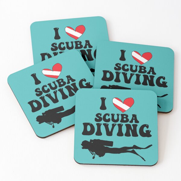 Item preview, I Heart Scuba: Dive Flag (Black) designed and sold by Zia Frazier.