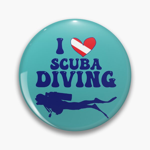Item preview, I Heart Scuba: Dive Flag (Blue) designed and sold by Zia Frazier.