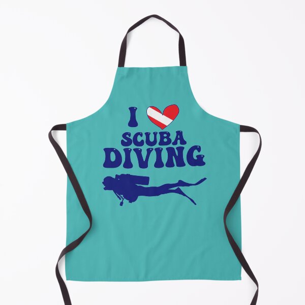 Item preview, I Heart Scuba: Dive Flag (Blue) designed and sold by Zia Frazier.