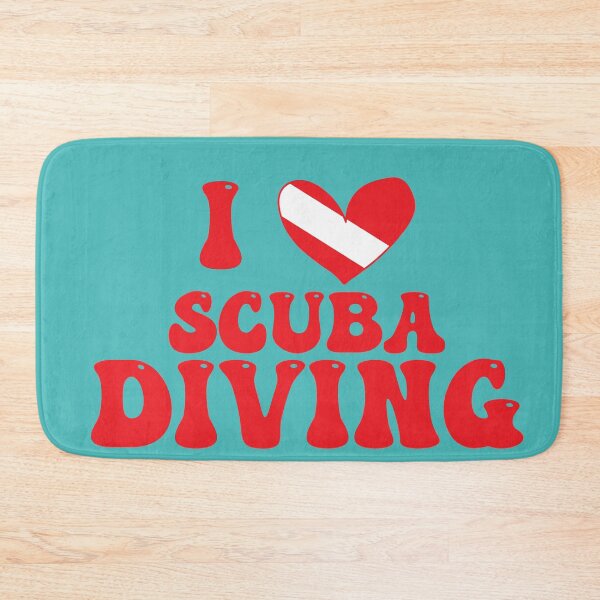 Item preview, I Heart Scuba: Dive Flag (Red) designed and sold by Zia Frazier.