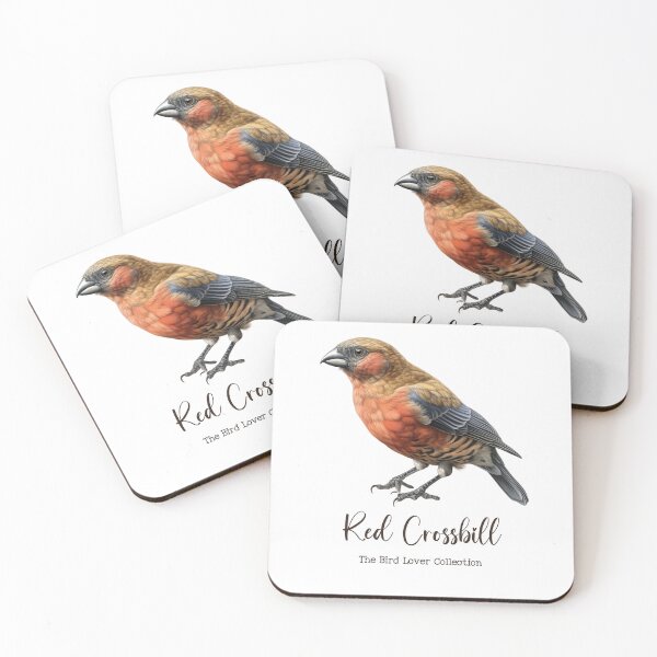 Item preview, Red Crossbill - The Bird Lover Collection designed and sold by GoodOldVintage.