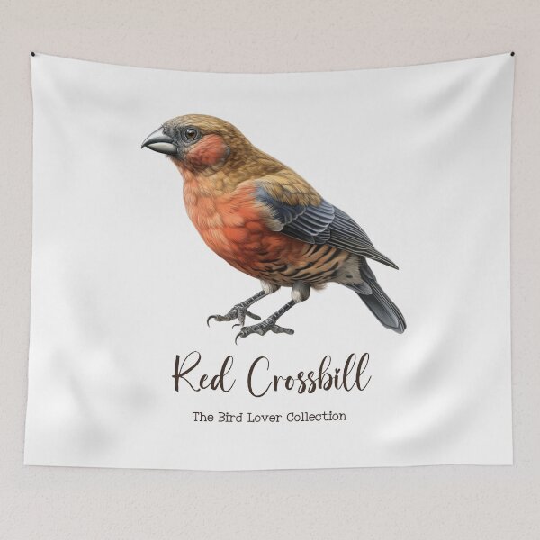 Item preview, Red Crossbill - The Bird Lover Collection designed and sold by GoodOldVintage.