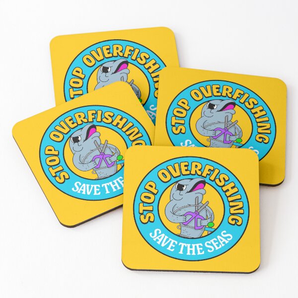 Item preview, Stop Overfishing - Save The Seas designed and sold by Picket Club.