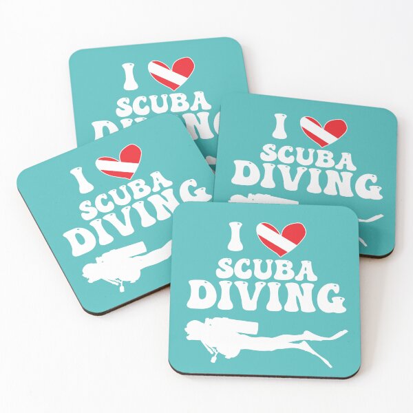 Item preview, I Heart Scuba: Dive Flag (White) designed and sold by Zia Frazier.