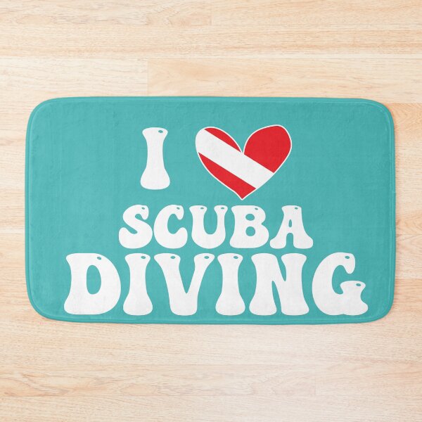 Item preview, I Heart Scuba: Dive Flag (White) designed and sold by Zia Frazier.