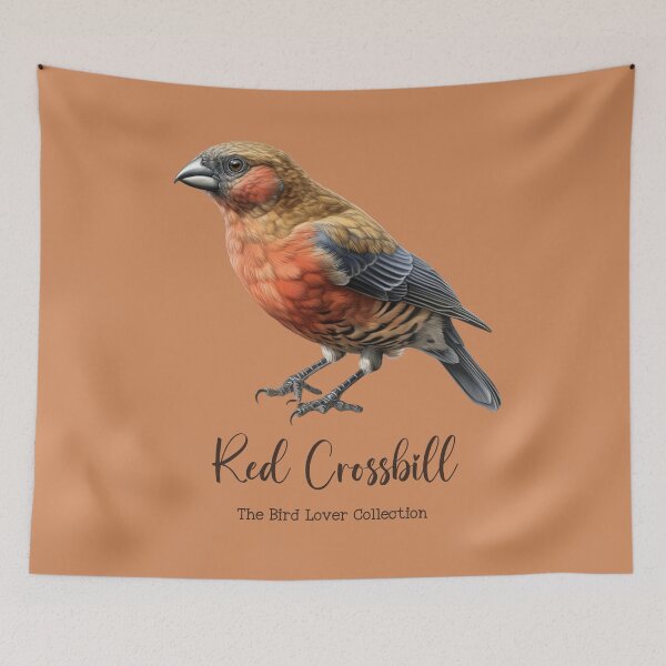 Item preview, Red Crossbill - The Bird Lover Collection designed and sold by GoodOldVintage.