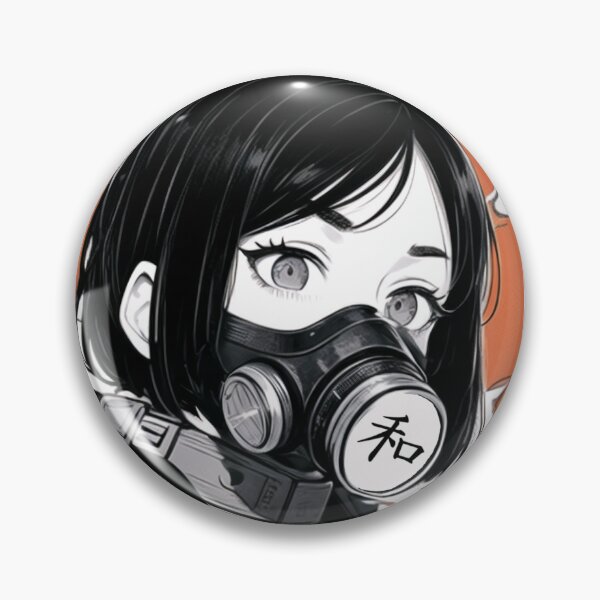 Item preview, PEACE Gas Mask Girl designed and sold by DasaiArt.