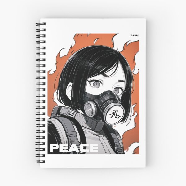 Item preview, PEACE Gas Mask Girl designed and sold by DasaiArt.