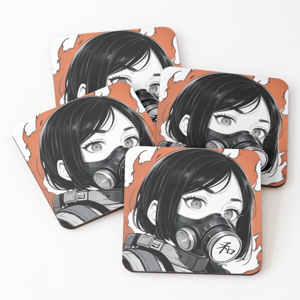 Item preview, PEACE Gas Mask Girl designed and sold by DasaiArt.