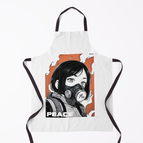 Item preview, PEACE Gas Mask Girl designed and sold by DasaiArt.