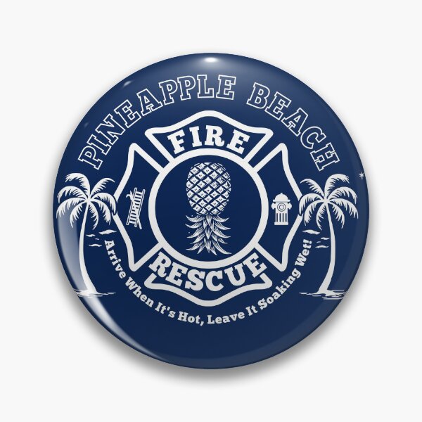 Item preview, Pineapple Beach Fire Rescue  designed and sold by culturestash.