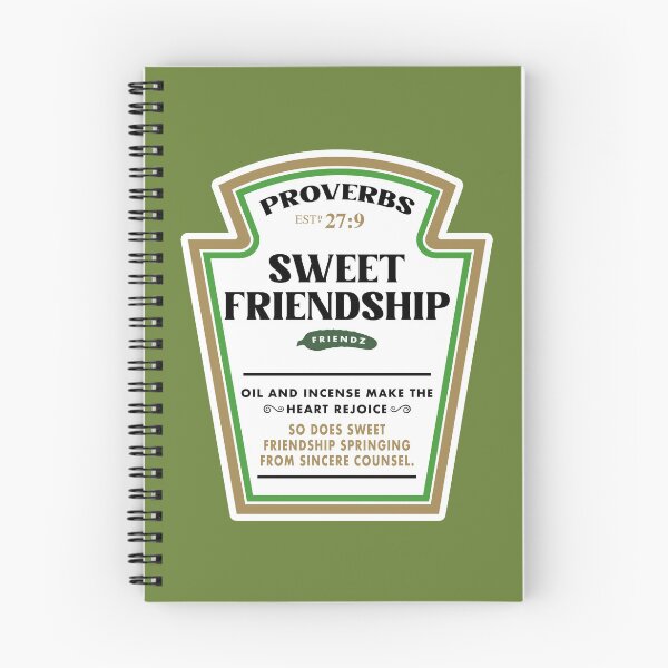 Item preview, Proverbs 27:9 (Sweet Relish Inspired) designed and sold by Paper Bee Gift Shop.