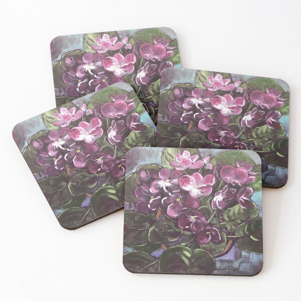 Item preview, African Violet #7, oil designed and sold by HelenDBVickers.