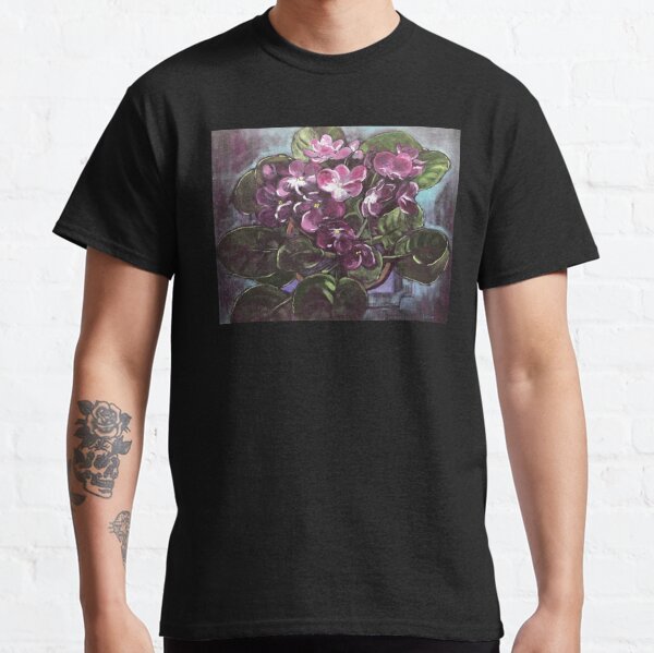 African Violet T Shirts for Sale Redbubble